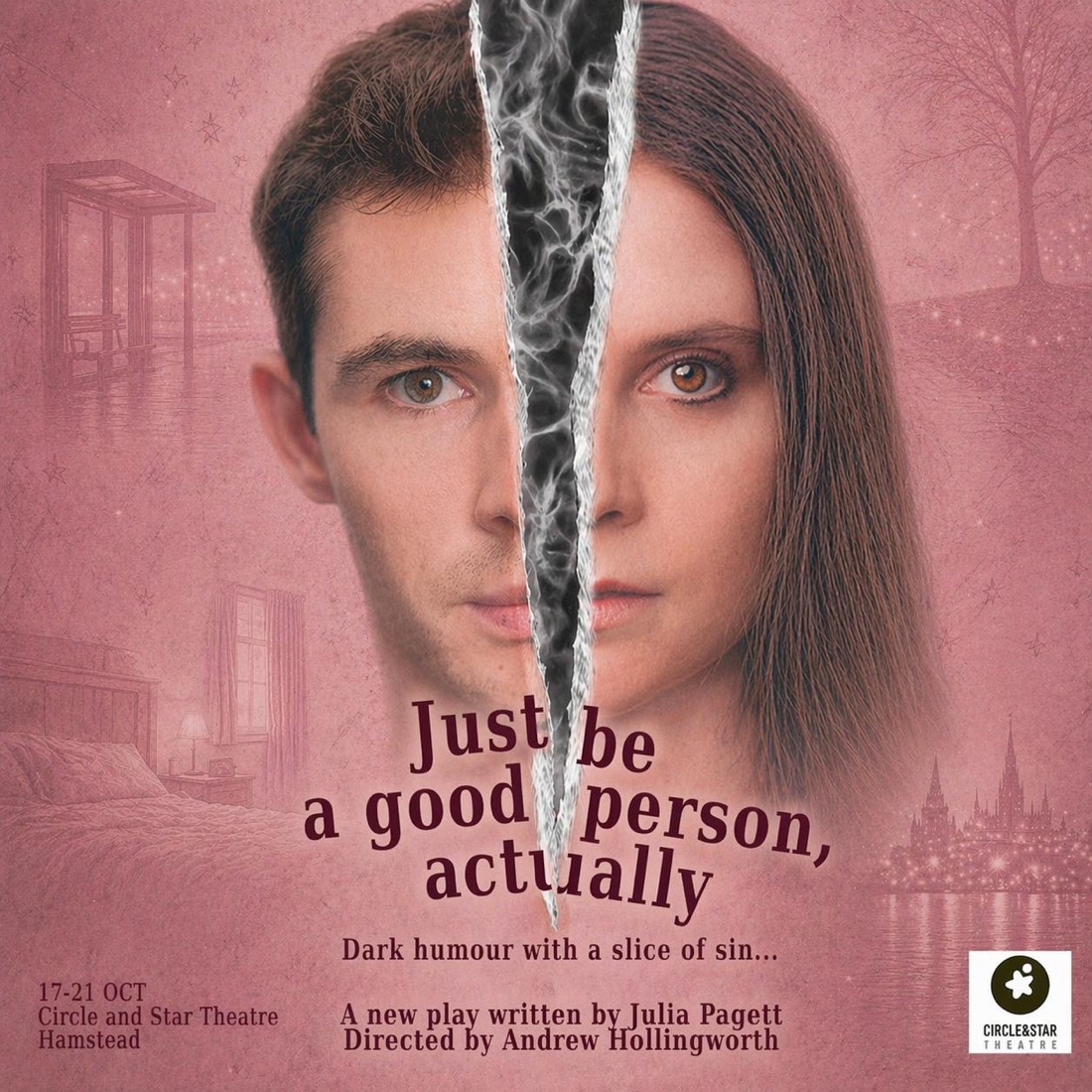 Just be a good person, actually — poster