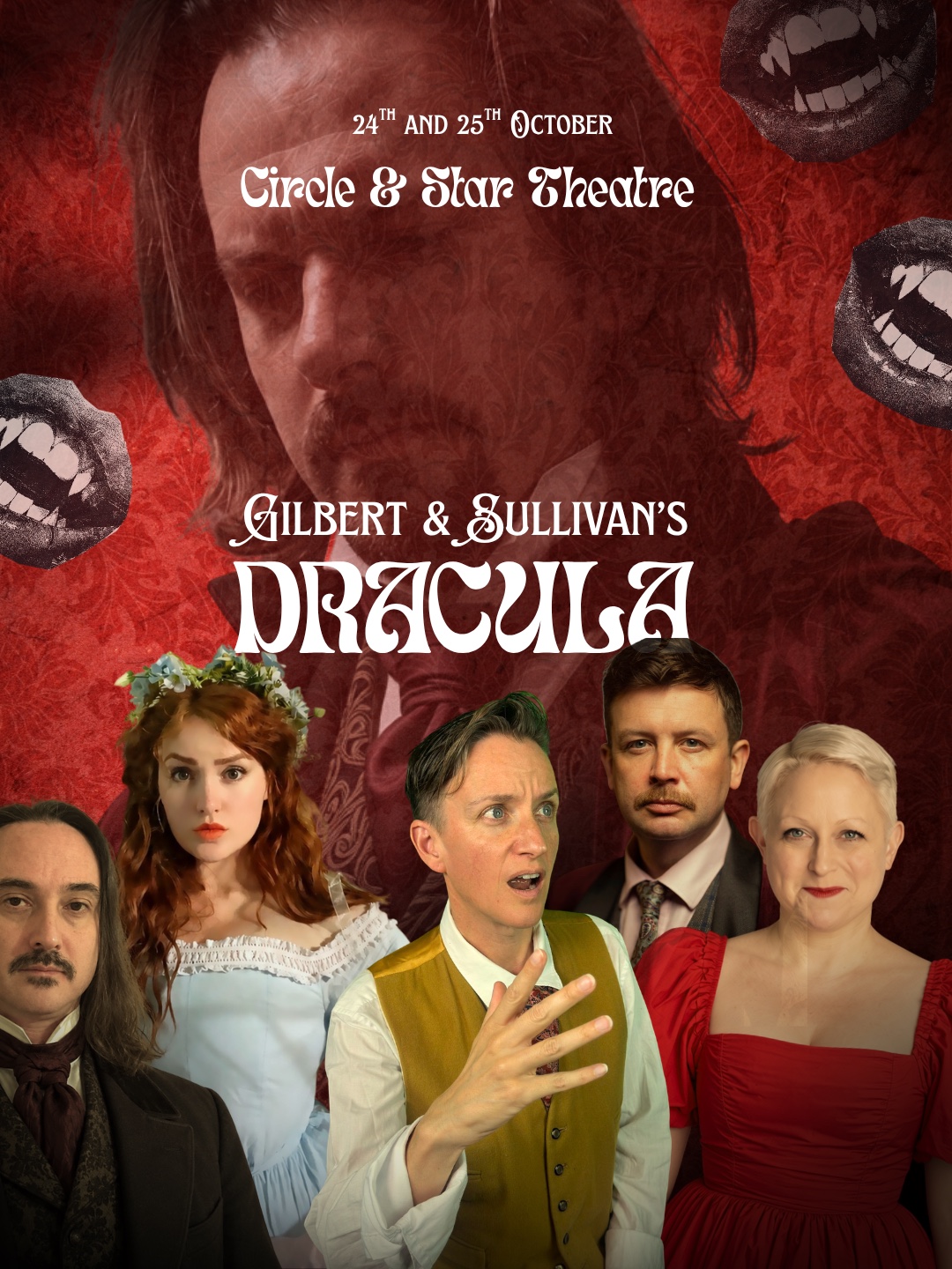 Gilbert & Sullivan&rsquo;s Dracula — poster
